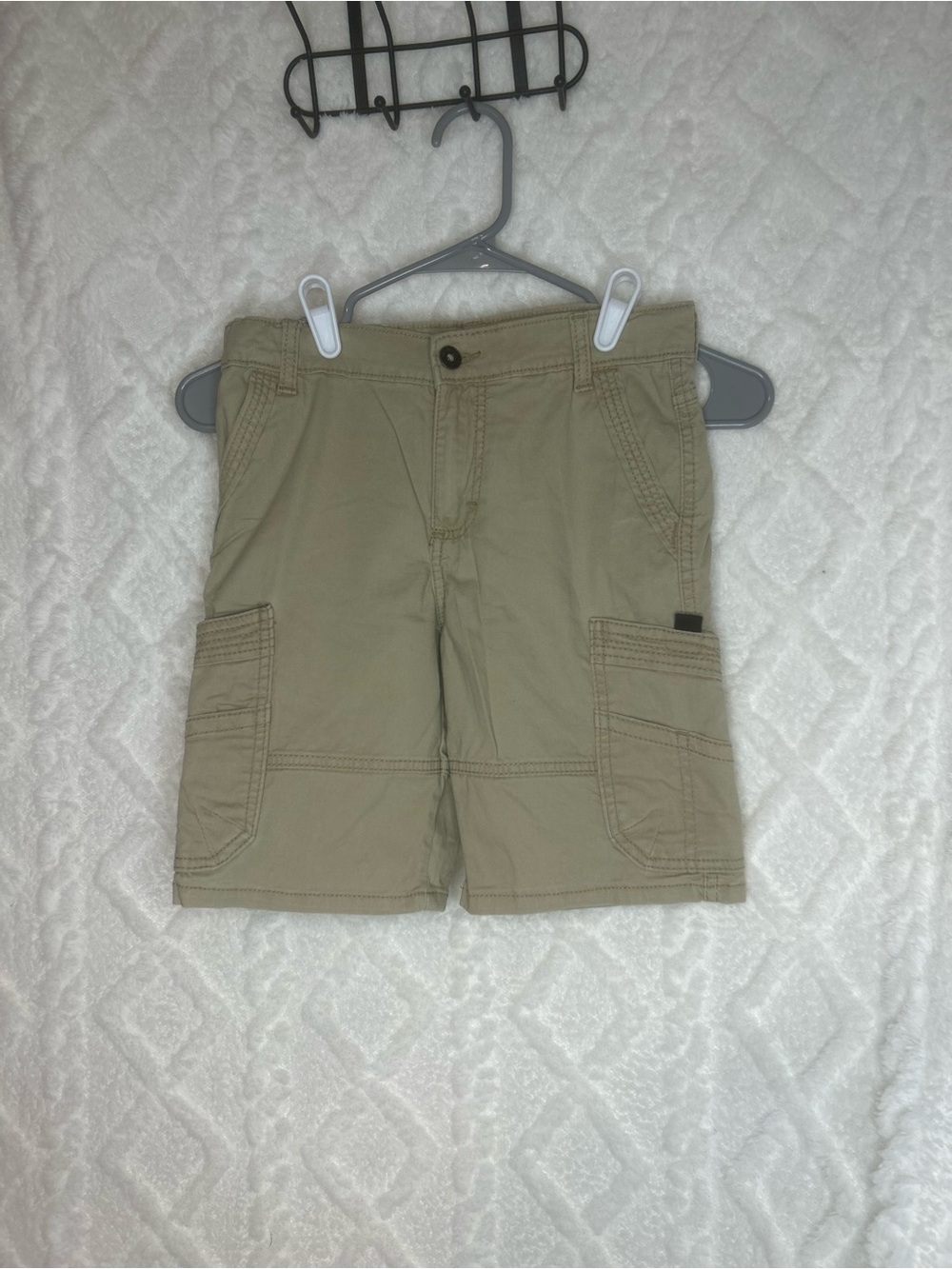 Wrangler Boy’s Khaki Cargo Shorts